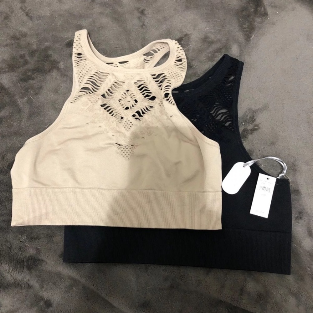 Aerie Macrame Cutout Bralettes